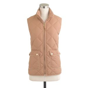 NWOT J. Crew Excursion Quilted Vest (XS)
